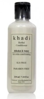 Кондиционер для волос Шикакай и Мед 210 мл Кхади Hair Conditioner Shikakai Honey Khadi Natural