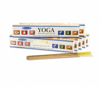 Благовония Йога Премиум Масала Интенс 15 г Сатья Premium Masala Incense Yoga Satya