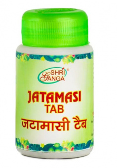 Джатаманси таблетки 60 таб. Шри Ганга Jatamansi Shri Ganga