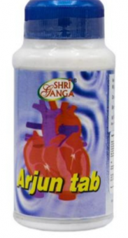Арджуна 100 таб. сердечный тоник Шри Ганга Arjuna Shri Ganga