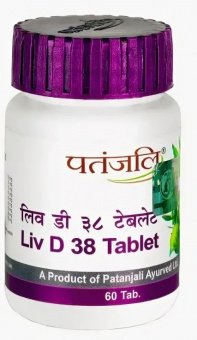 Лив Д 38 таблетки 60 таб. Патанджали Liv D 38 Divya Patanjali