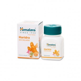 Харидра Куркума 60 таб. аллергии Гималая Haridra Himalaya Herbals